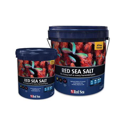 Red Sea Salt 22kg Blue Bucket Stones Aquatics