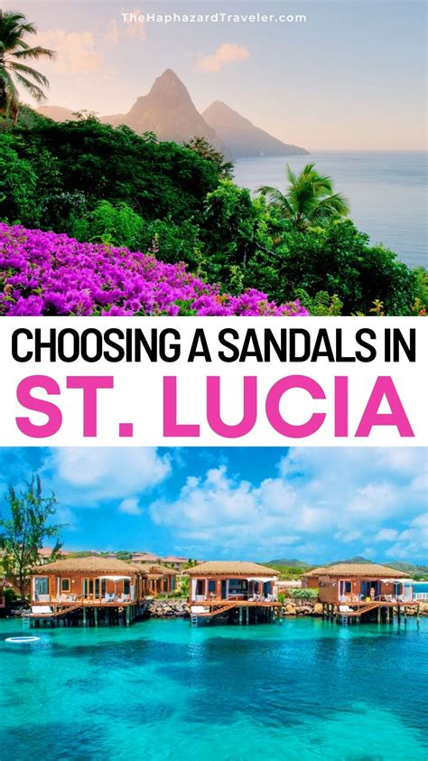 Best Sandals St Lucia Resort Which To Choose Caribbean Travel St