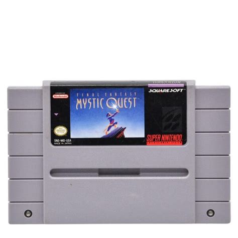 Final Fantasy Mystic Quest Snes Original Salvando Seminovo