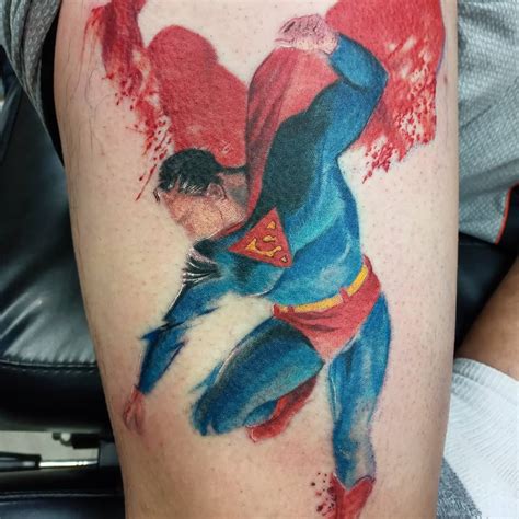 Superman Tattoo Ideas Reflecting Strength Hope And Justice