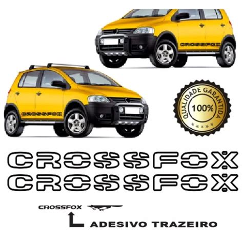 Faixa Lateral Adesivo Crossfox Laterais E Traseira Decorativo Shopee