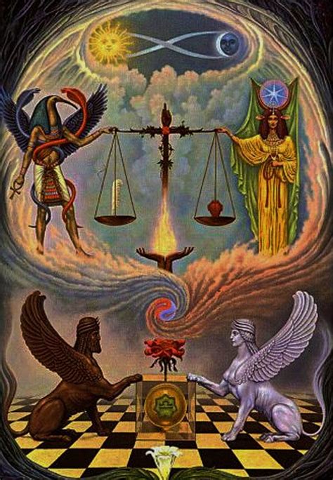 Libra Jb Esoteric Art Alchemic Symbols Spiritual Art