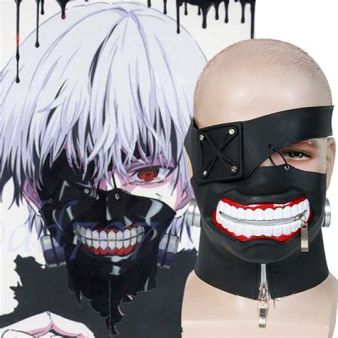 Anime Tokyo Ghoul Kaneki Ken Cosplay Maske Cosplay Kost Me