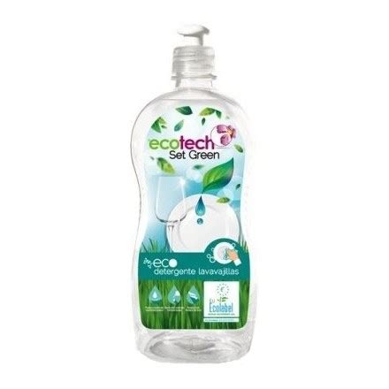 Lavavajillas Concentrado Green Zero De Ecotech A Mano 750ml Tienda