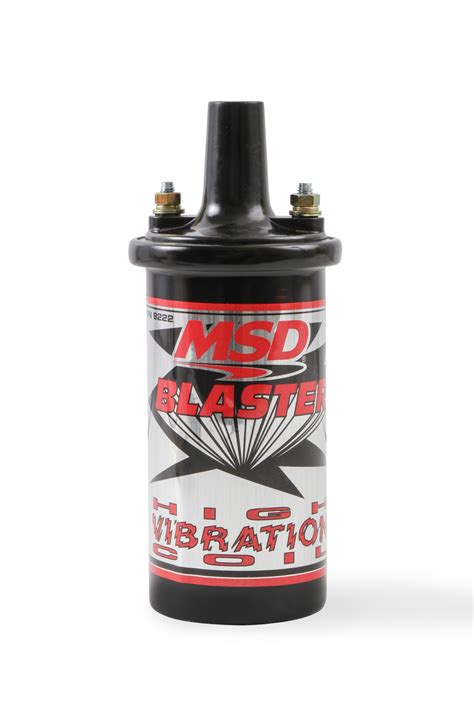 MSD 8222 MSD Ignition Coil Blaster Series High Vibration Black