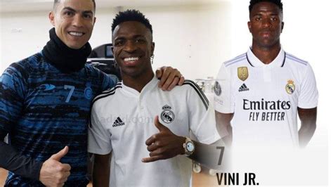 Resmi Vinicius Jr Warisi Nomor Punggung Ikonik Real Madrid Tribun