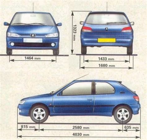 Peugeot 306 Ii Hatchback • Dane Techniczne • Autocentrum Pl Peugeot 306 Peugeot France