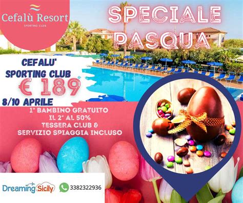 Sporting Club Cefalu Offerte Pasqua Sicilia Dreaming Sicily