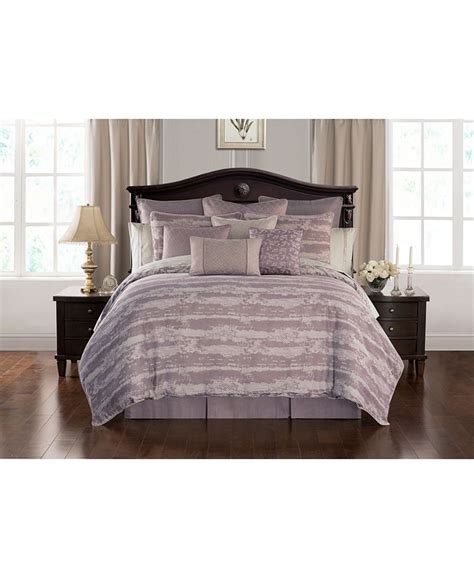 Waterford Reversible Victoria 4 Pc Queen Comforter Set Macy S