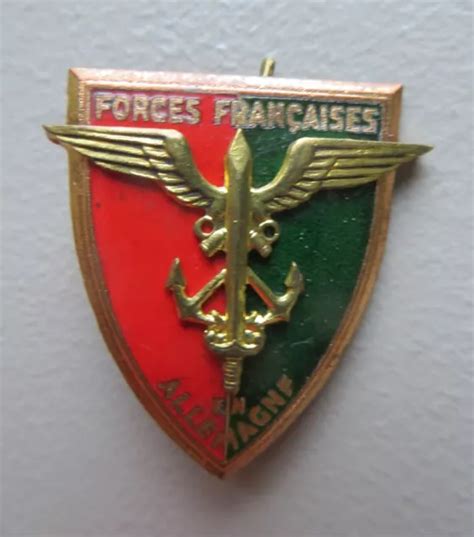 INSIGNE MILITAIRE FORCES française en Allemagne EUR 6 00 PicClick FR