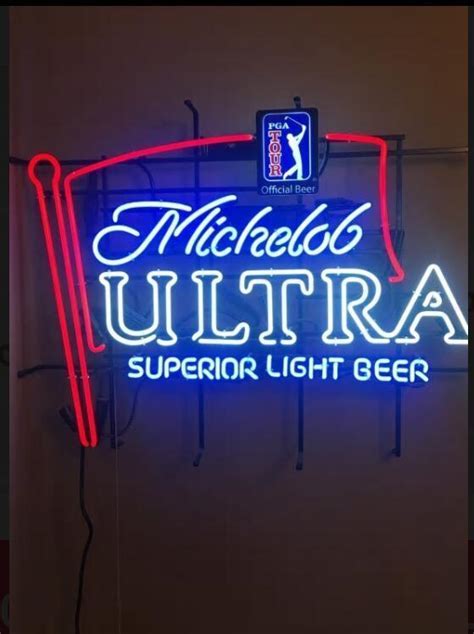 Michelob Ultra Neon Beer Sign