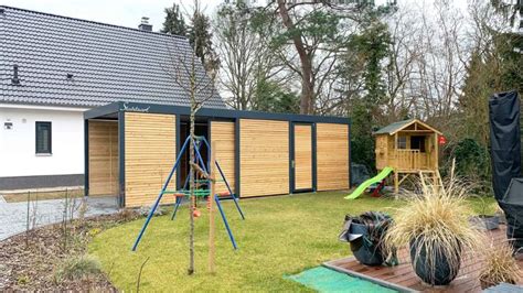 Carport Holz Mit Schuppen Metall Kaufen Mit Abstellraum Stahl