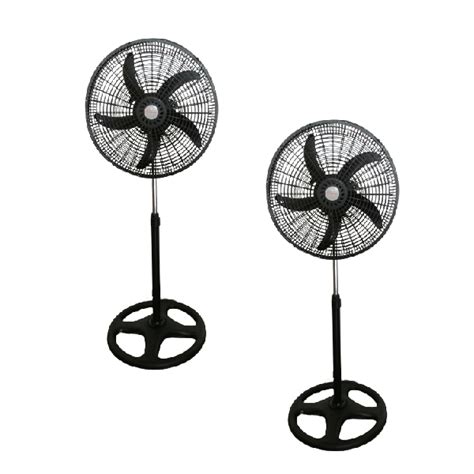 Stand Fan Condere Fs Z Set Of Two Black Shop Today Get It