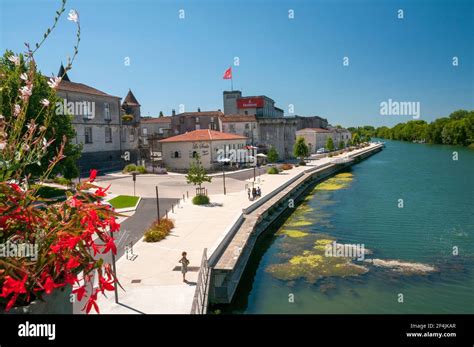 charente riverbank  cognac charente  nouvelle aquitaine