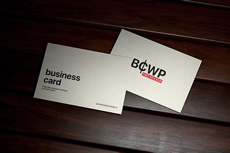 Free Hands Holding Business Card Mockup Pixpine