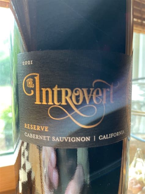 2021 Precision Wine Company Cabernet Sauvignon The Introvert Reserve