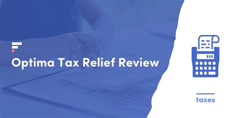 Optima Tax Relief Review 2023 Are They Legit What Do They Cost