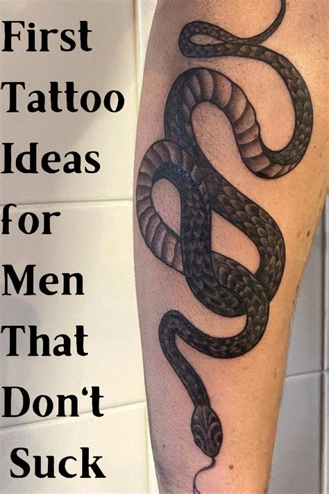 First Tattoo Ideas For Men That Dont Suck Tattoo Glee