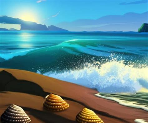 ArtStation - Seashells on Beach - Concept 1 | Artworks