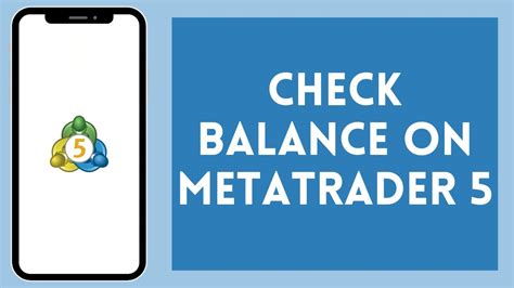 How To Check Balance On Metatrader 5 2024 Verify Balance On Metatrader 5 Youtube