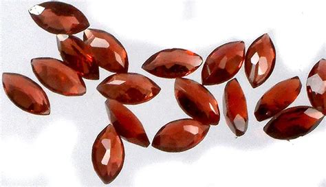 Garnet Mm Marquise Price Per 8 Pieces Exotic India Art