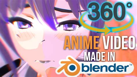 Anime 360 video animation made in Blender 3D - BlenderNation