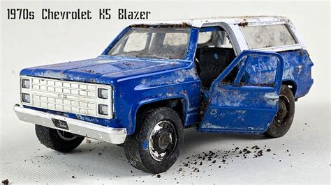 Restoration Abandoned 1970s Chevrolet K5 Blazer Model Car 雪佛蘭suv翻新 Youtube