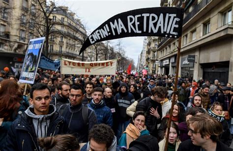 Jornada De Huelgas Y Manifestaciones En Francia