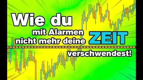 Hör auf deine Zeit zu verschwenden und nutze Trading View Alarme