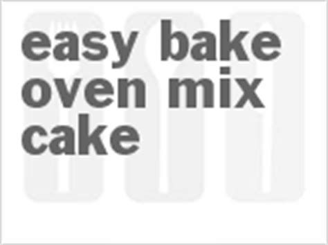 Easy-Bake Oven Cake Mix Cake Recipe | CDKitchen.com