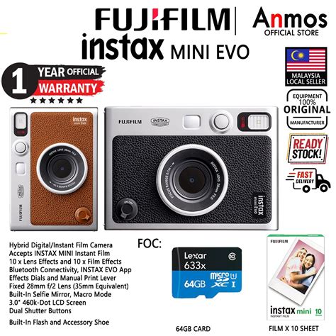 Fujifilm Instax Mini Evo Fuji Instax Mini Evo Instax Evo Ready