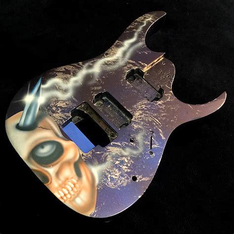 Ibanez Guitar Body Rg Airbrush Graphic Paintjob Reverb Australia