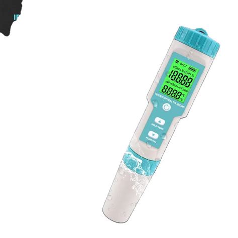 Aquarium Water Analyzer Multi Parameter 7 In 1 Digital PH TDS Ec