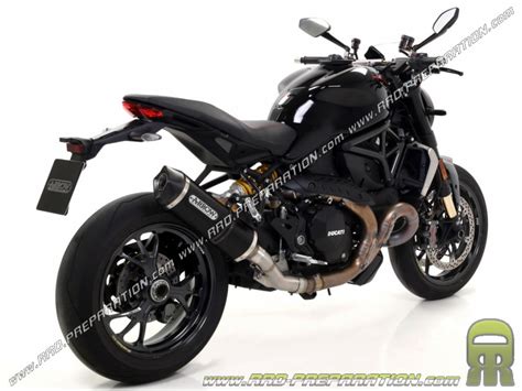 Kit Silencieux Avec Raccord Arrow Race Tech Pour Moto Ducati Monster