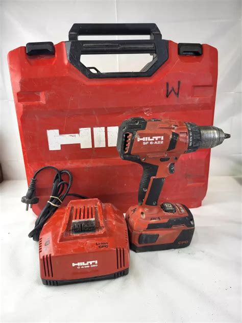 WKRĘTARKA HILTI SF 6 A22 AKU ŁADOWARKA WALIZKA Wkrętarki Loombard pl