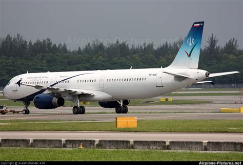 Ep Agb Iran Government Airbus A At Singapore Changi Photo Id