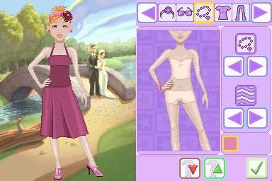 Screenshot Of My Dress Up Nintendo Ds Mobygames