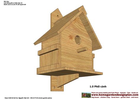 Home Garden Plans Bh100 Bird House Plans Construction Bird House Design How To Build A