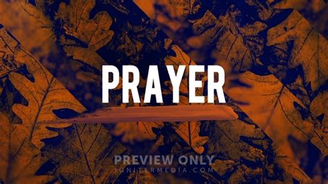 Fall 4 Prayer Title Graphics Cody Duck Designs