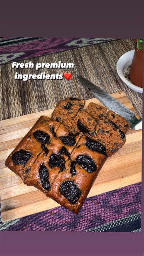 Kek Prune Food Drinks Homemade Bakes On Carousell