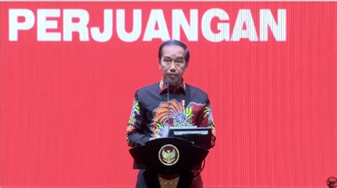 Tak Diundang Rakernas Pdip Jokowi Pilih Pergi Ke Daerah Ini