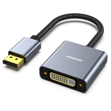 Buy DisplayPort To DVI Benfei DisplayPort To DVI D Single Link Adapter