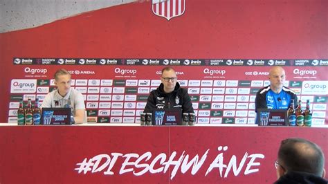 FSV TV AUSBLICK Pressekonferenz vor dem Auswärtsspiel in Osnabrück