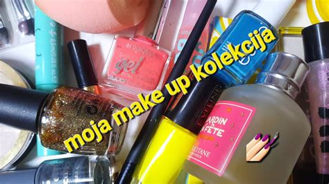 Moja Make Up Kolekcija Youtube