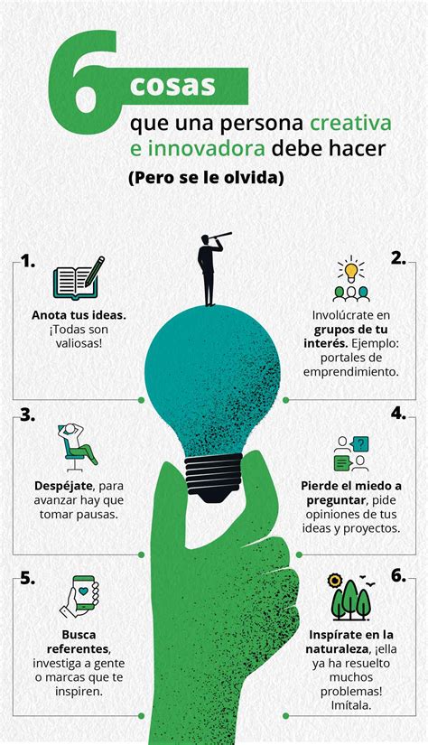 Cosas Que Una Persona Creativa E Innovadora Debe Hacer Universidad Ean