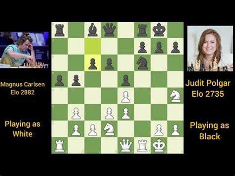 Can Judit Polgar Defeat Magnus Magnus Carlsen Vs Judit Polgar Youtube