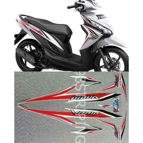 Jual STIKER STRIPING LIS STANDAR ORI HONDA VARIO 110 F1 FI IDLING STOP