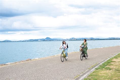 湖畔サイクリングと旧東海道を訪ねるコース びわ湖大津トラベルガイド