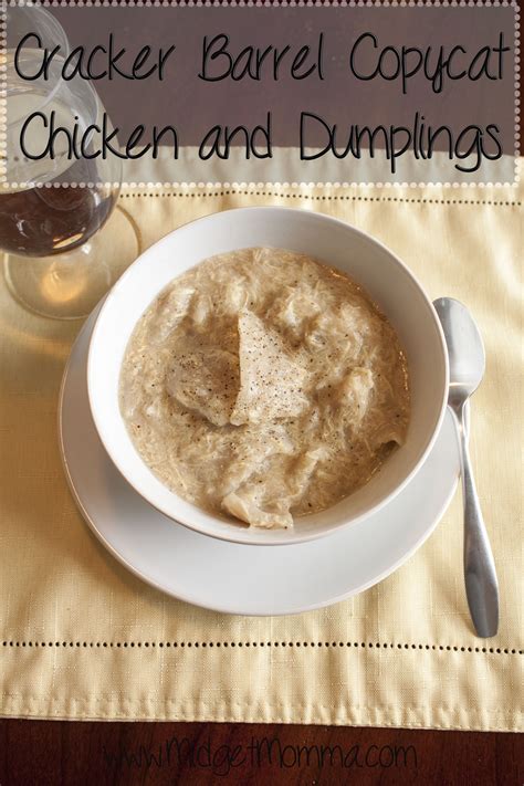Chicken And Dumplings Cracker Barrel 4