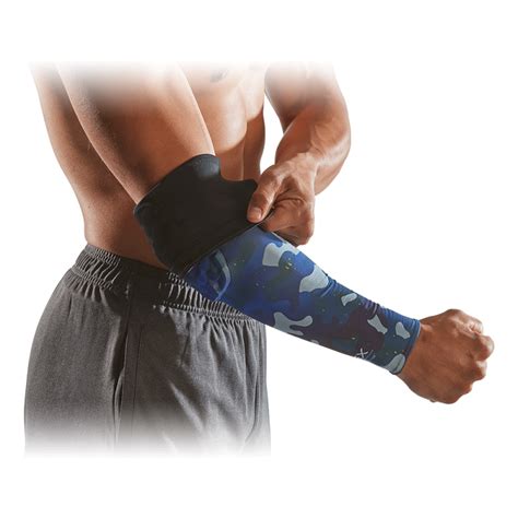 Manchon Reversible Power Shooter Arm Sleeve Mcdavid Compression Protection Du Coude Spiral